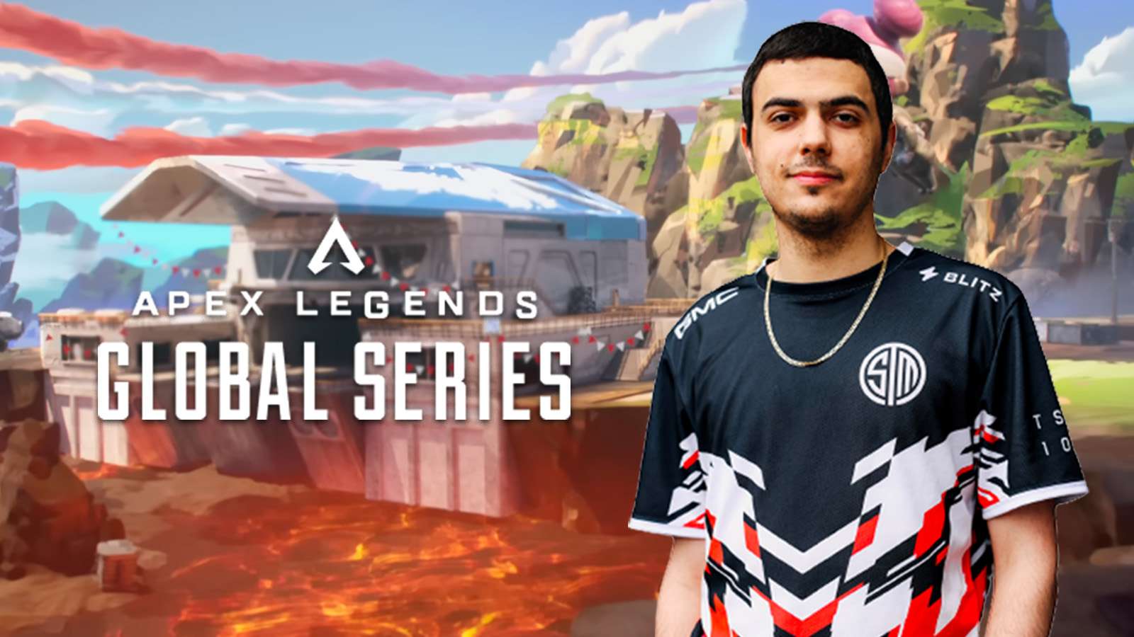 ALGS logo next to ImperialHal on an Apex Legends Revelry background