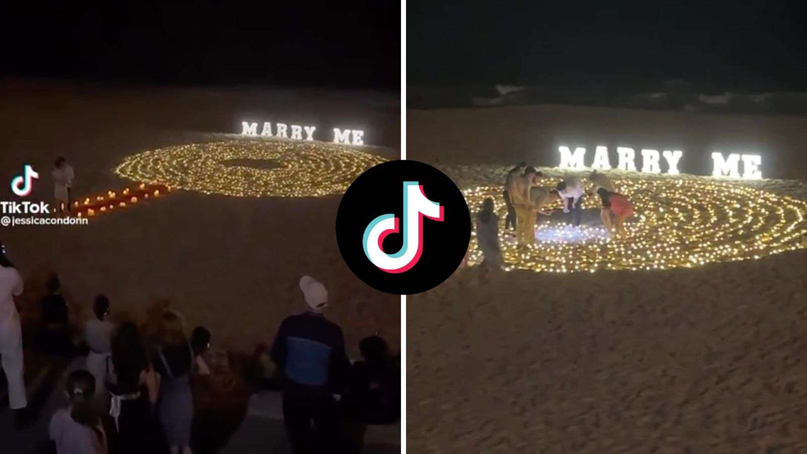 Man’s beachside proposal goes wrong after he loses ring in sand