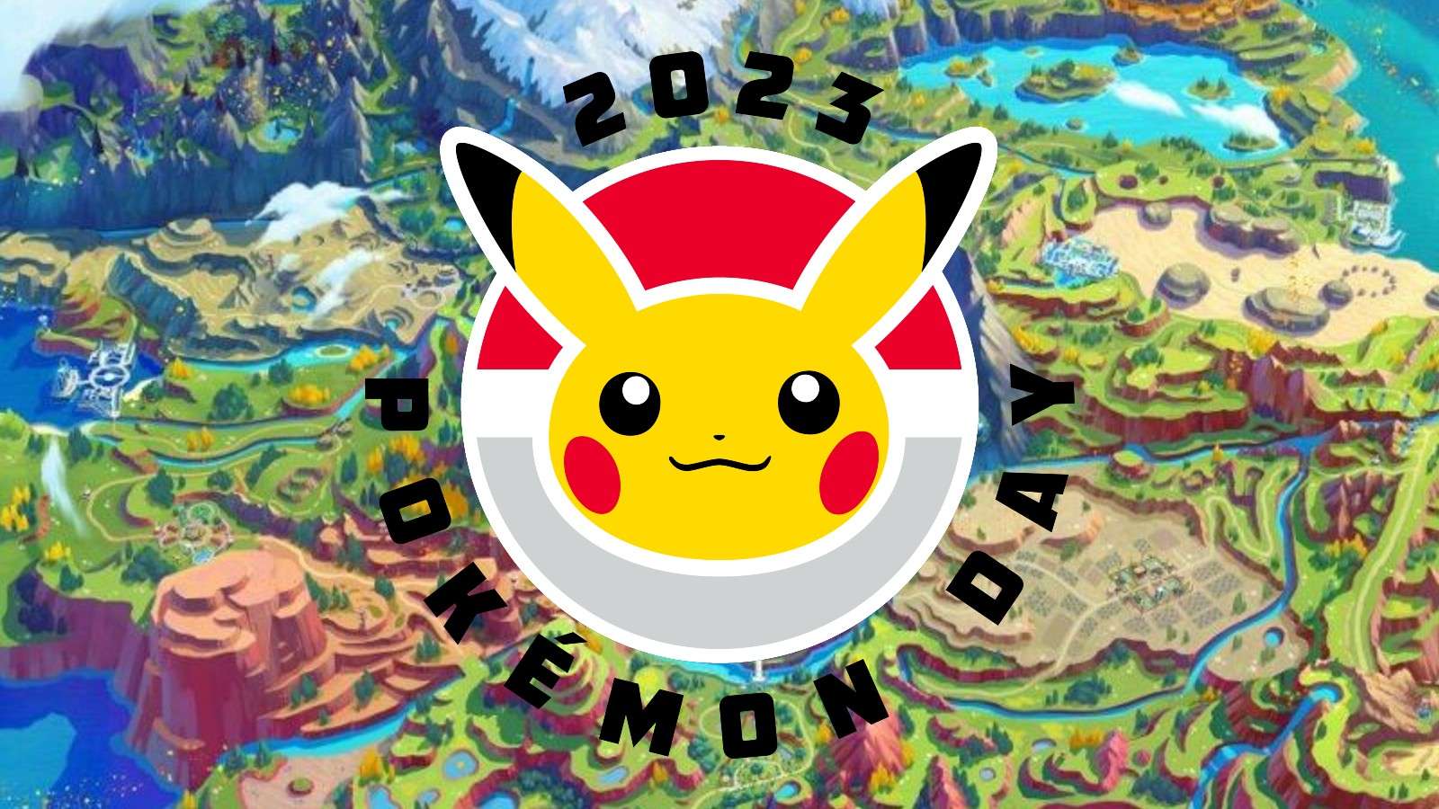 Pokemon Day 2023 Paldea Map