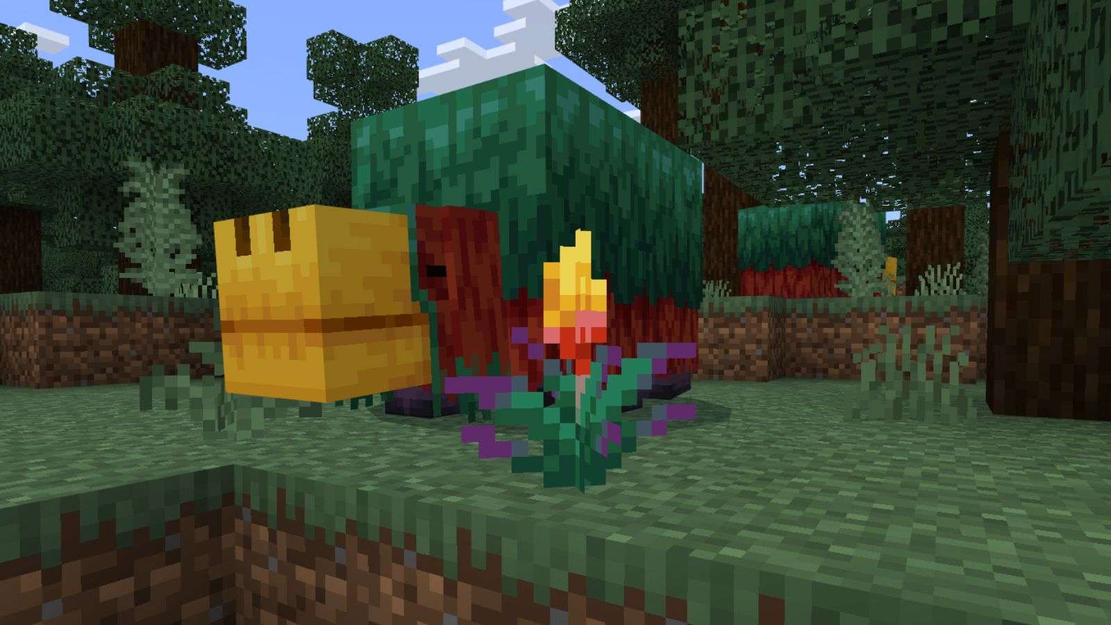 Torch flower Minecraft