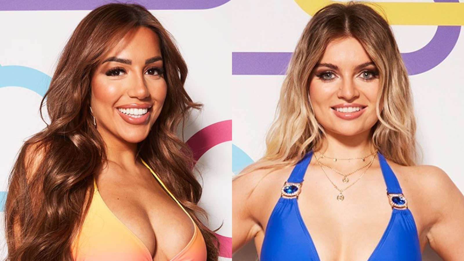 Love Island's Tanyel and Ellie