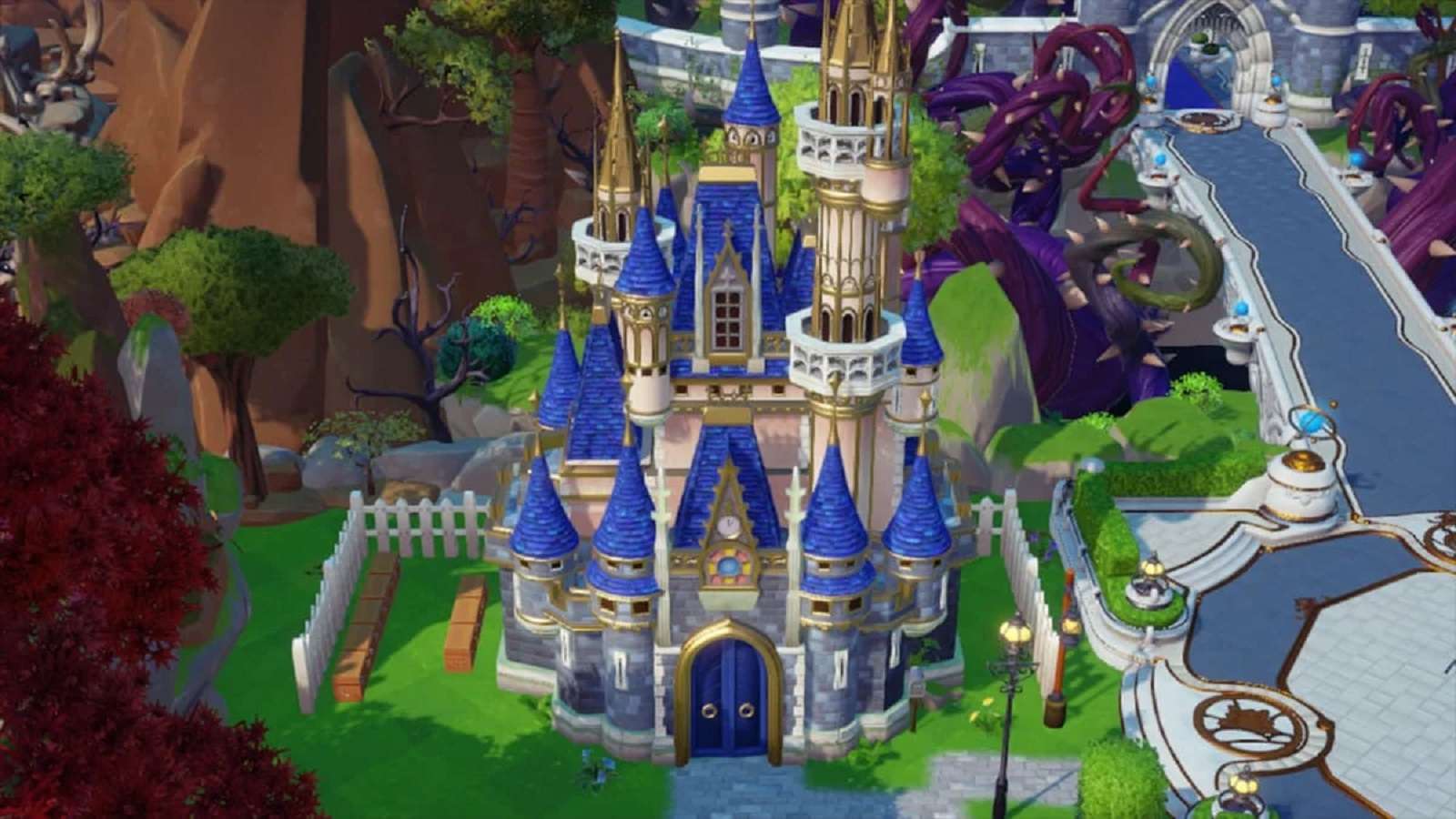 Disney Dreamlight Valley castle skin