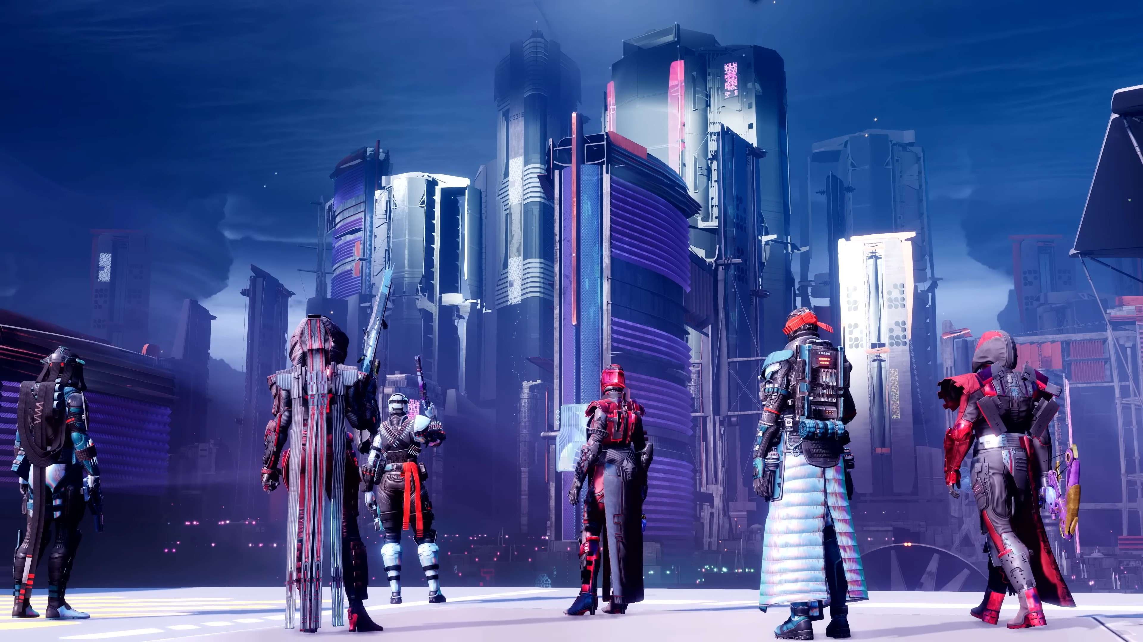 Six Guardians stand in Neomuna