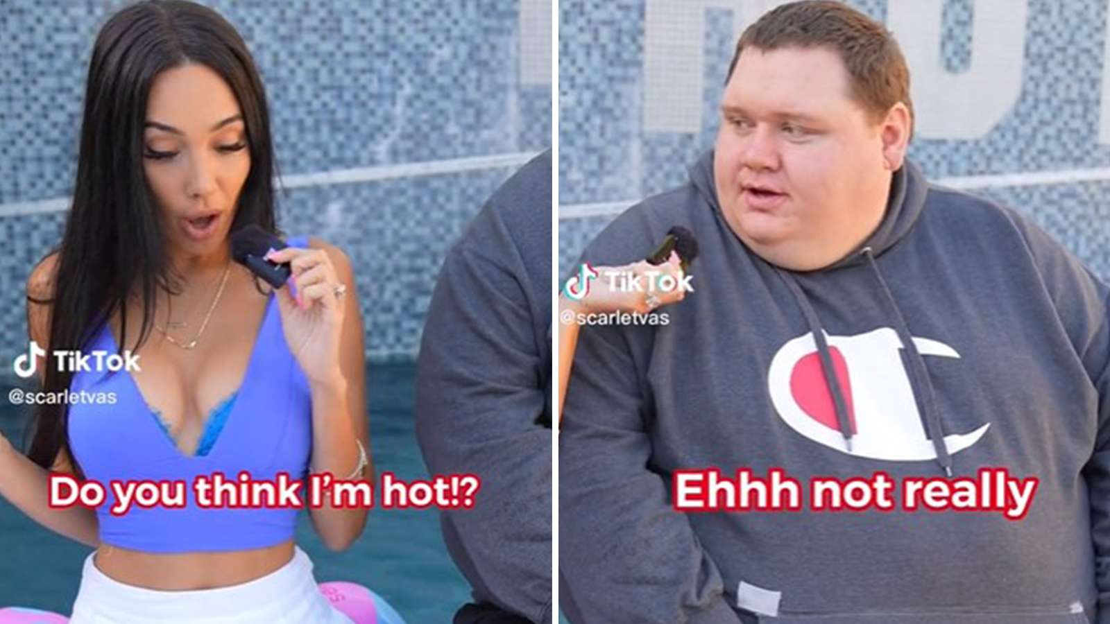 Man goes viral for response to TikToker asking if she's hot