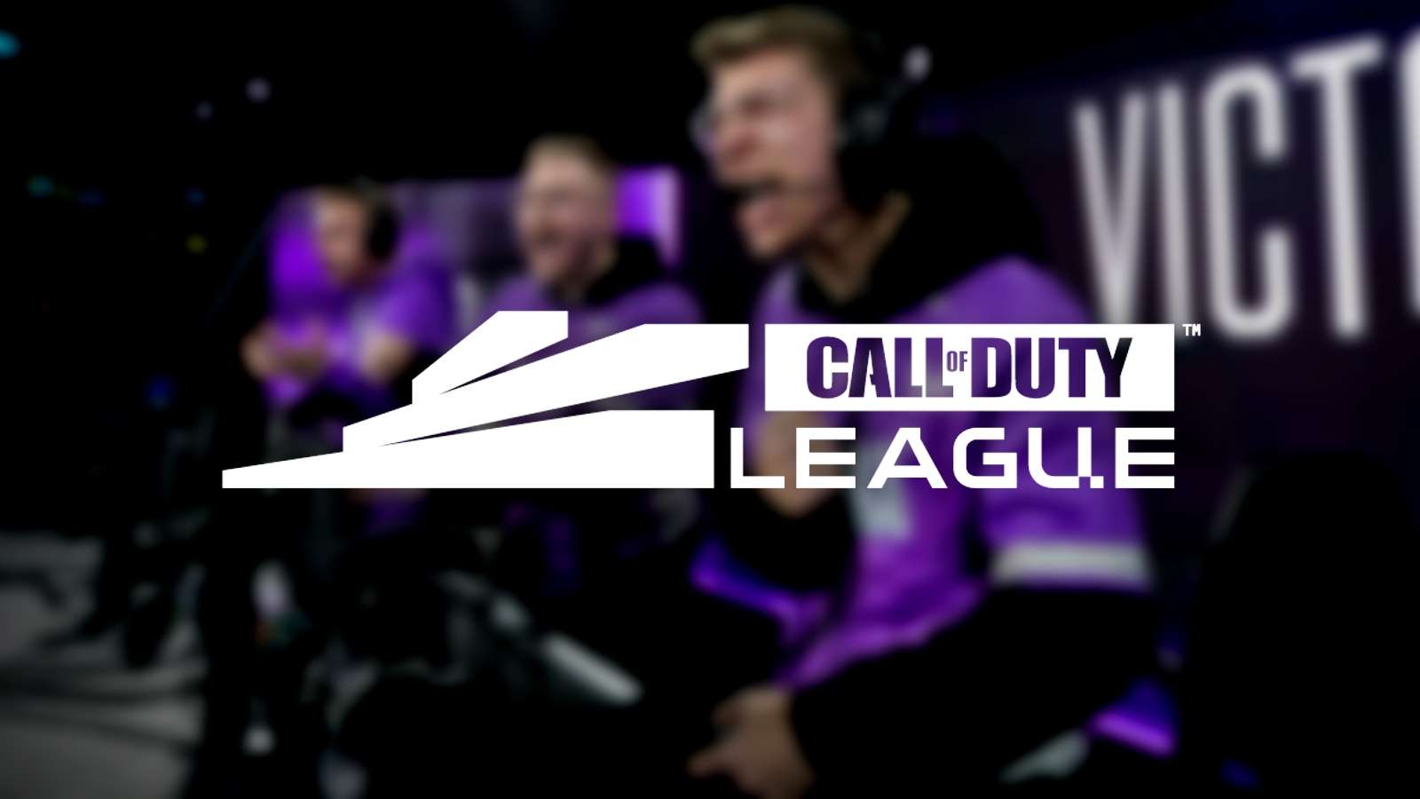 Call of Duty League logo over a blurred image of Toronto Ultra roster