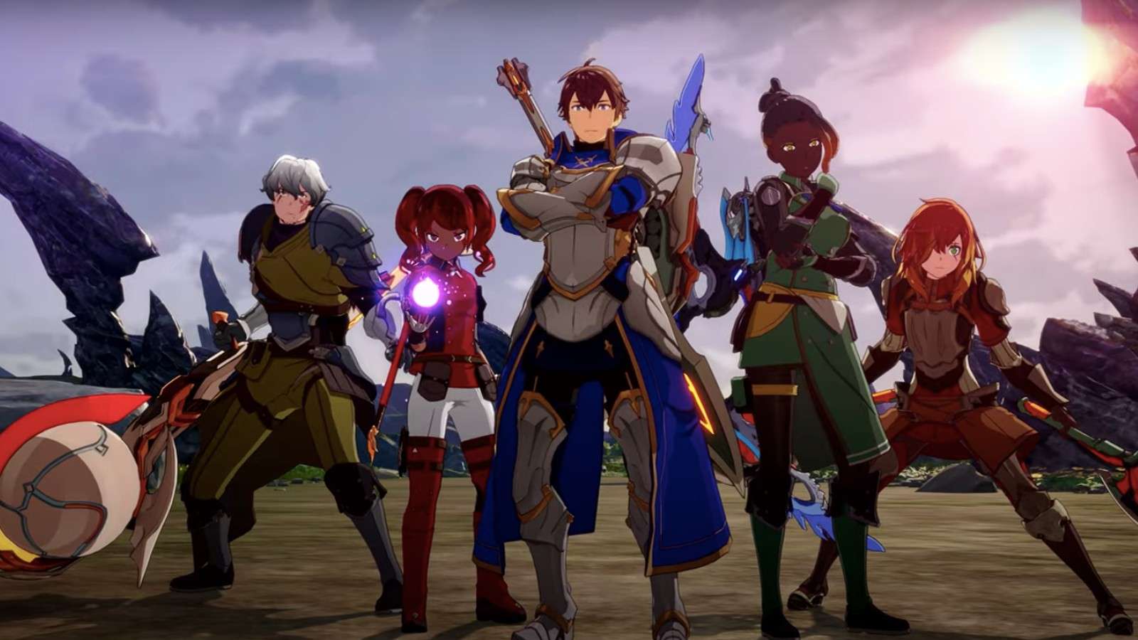 An image of characters from Blue Protocol, likely made in the character creator.