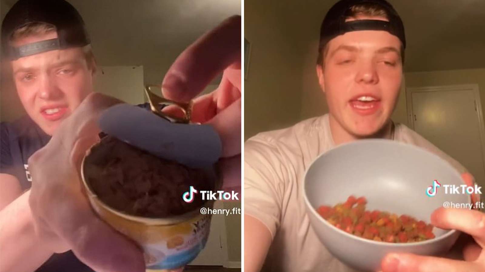 Gym bro eats dog food for protein gains instantly regrets tiktok trend
