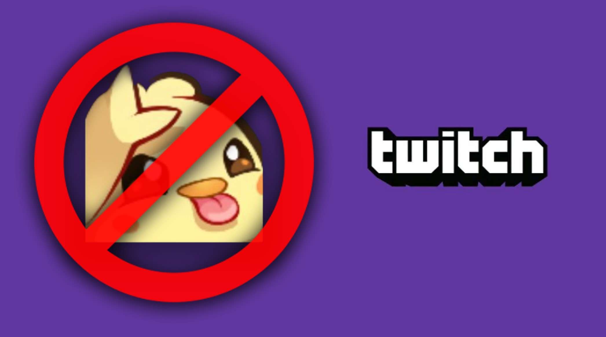 Twitch emote ban