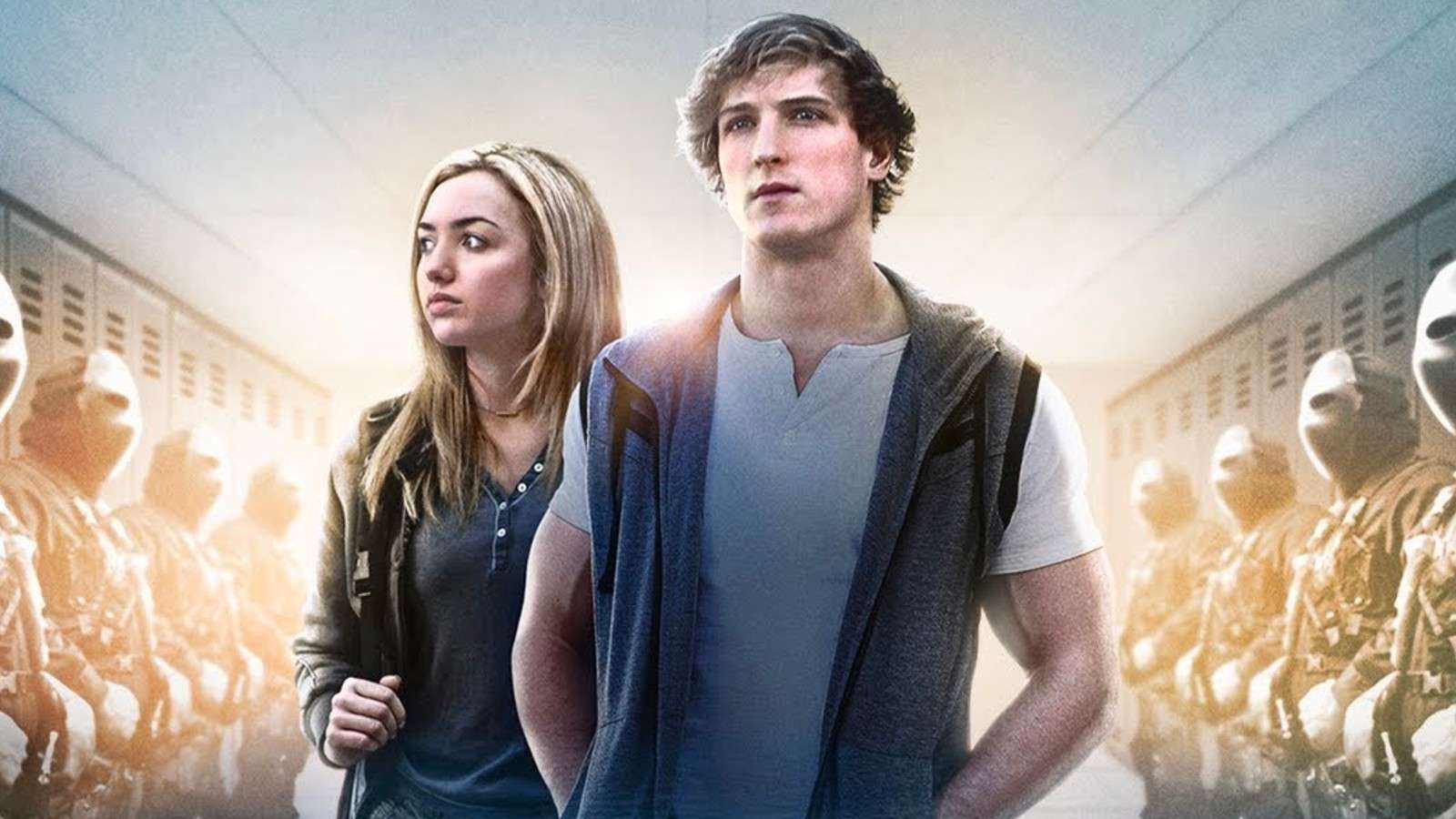 Logan Paul and Peyton List in The Thinning