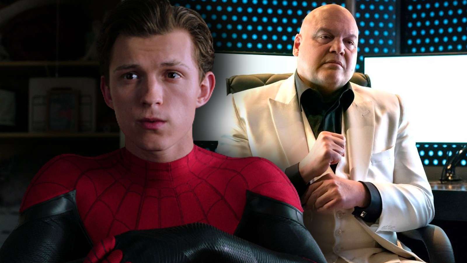 Tom Holland as Spider-Man and Vincent D'Onofrio as Kingpin, who's rumored to appear in Spider-Man 4