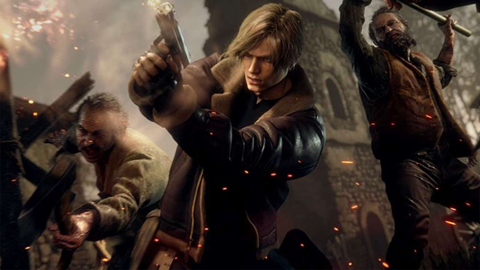 Leon is one of the Mercenaries characters in Resident Evil 4 remake