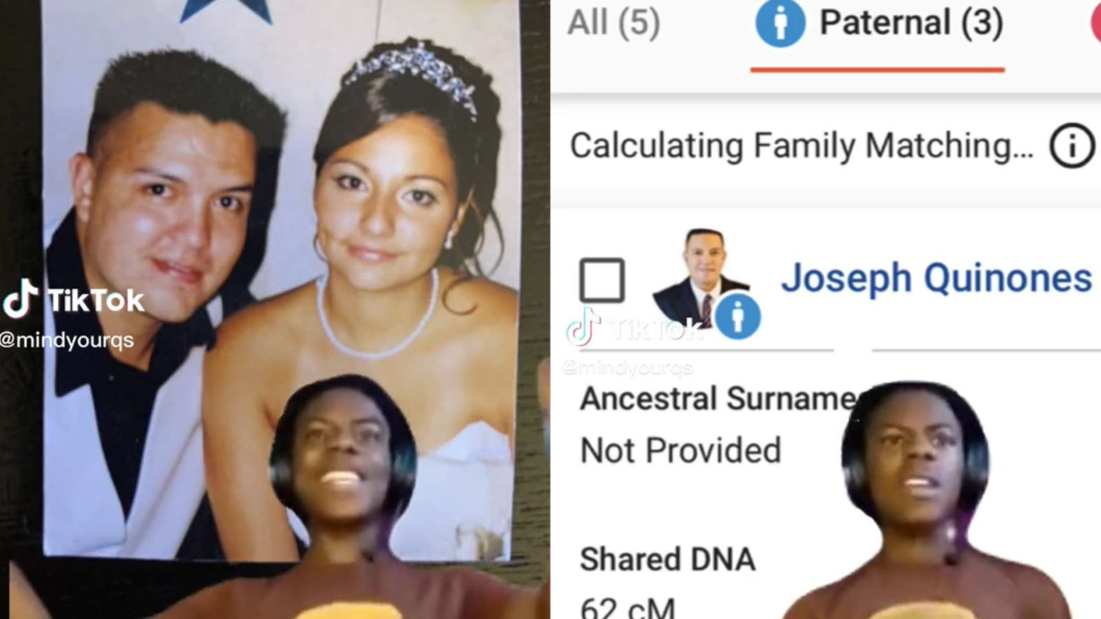 TikTok couple found out they were cousins