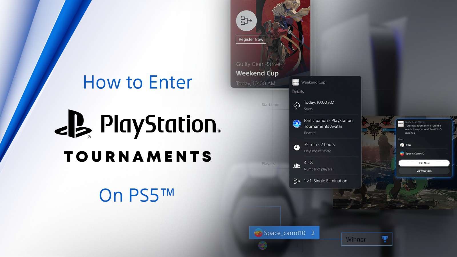 PlayStation Tournament Horizontal
