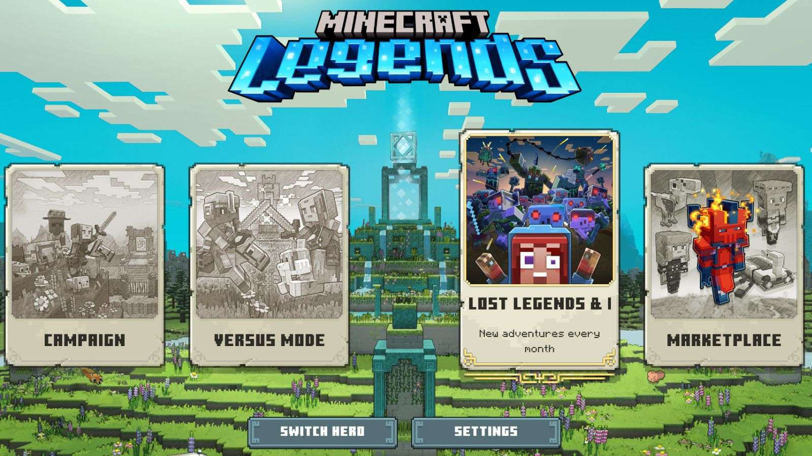 Minecraft Legends Lost Legends & I