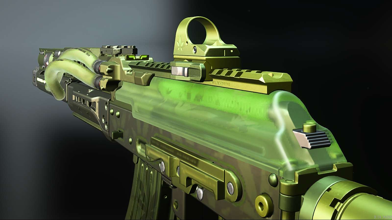 the warzone 2 kastov 762 vaporizer variant during weapon preview.