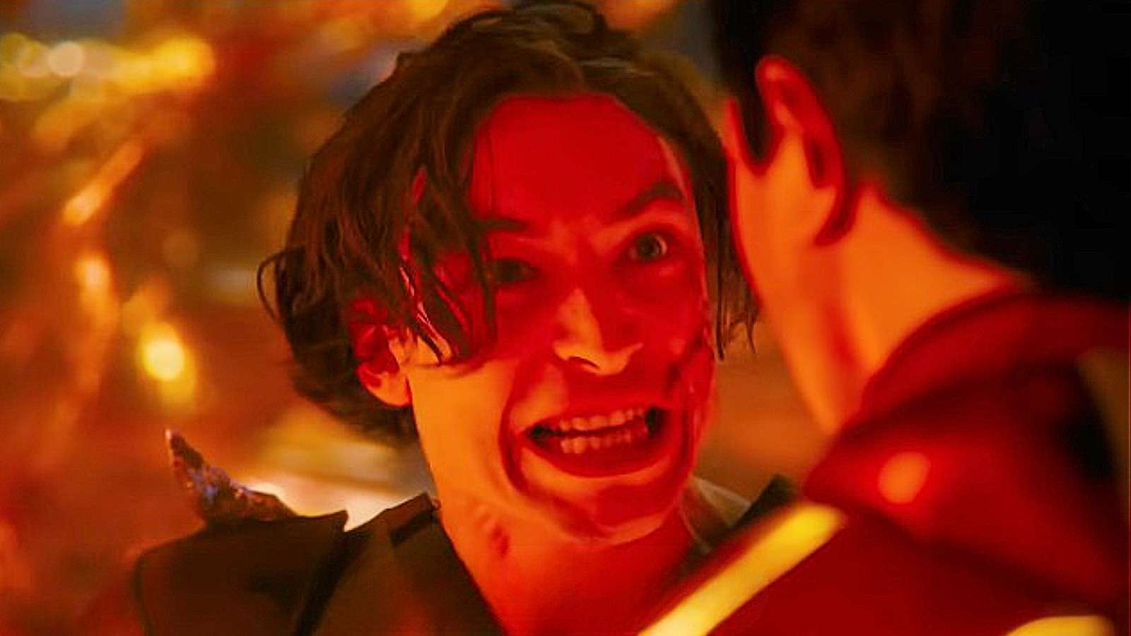 Ezra Miller's Barry Allen as Dark Flash in The Flash