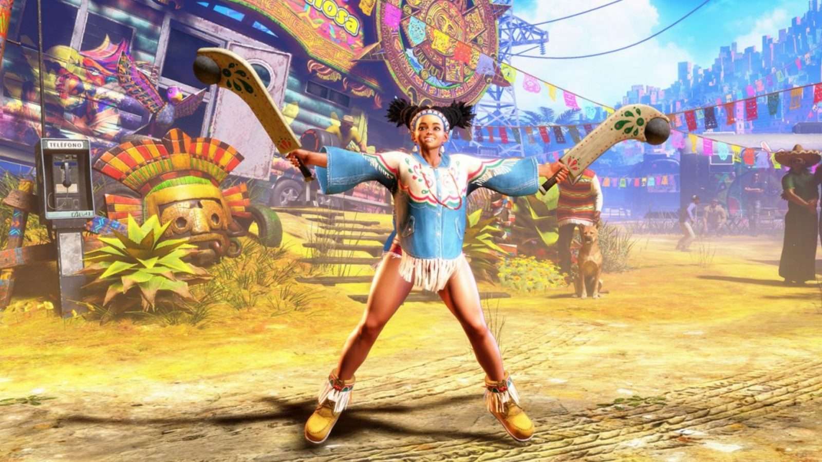 lily posing in street fighter 6