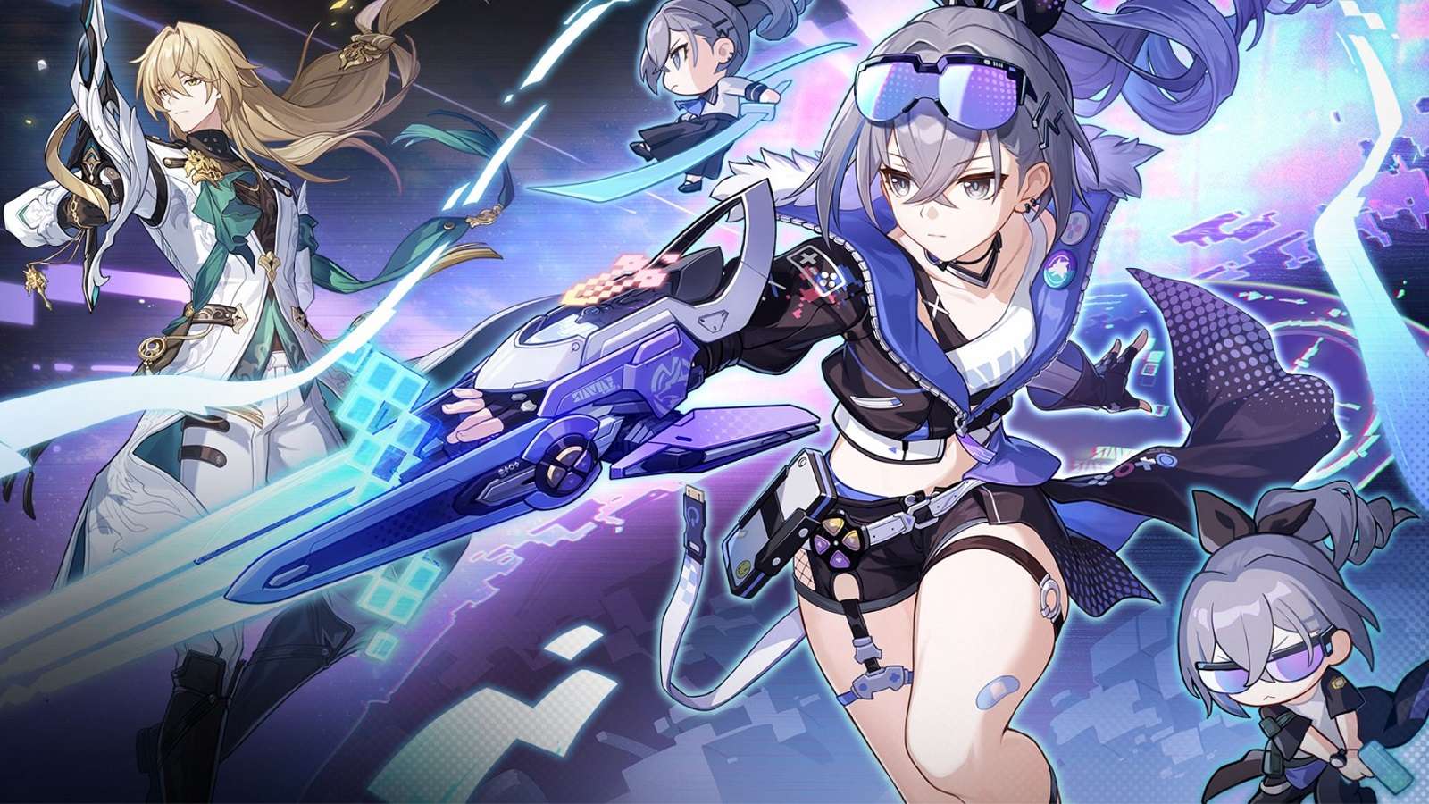 Silver Wolf using her ability in Honkai Star Rail