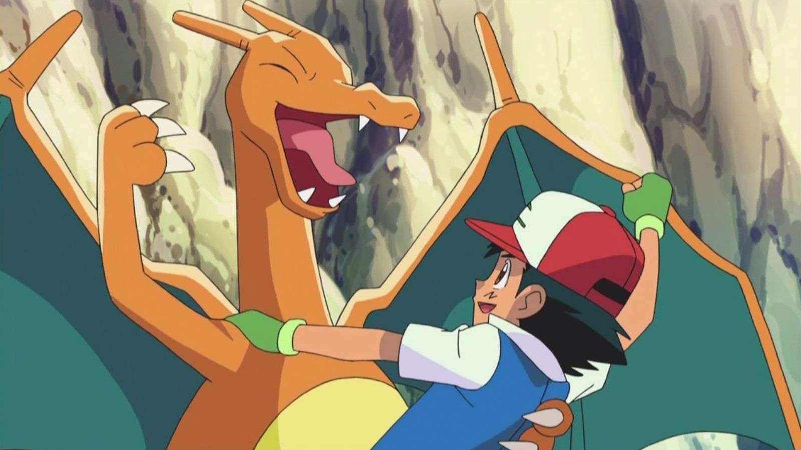 pokemon anime ash and charizard header