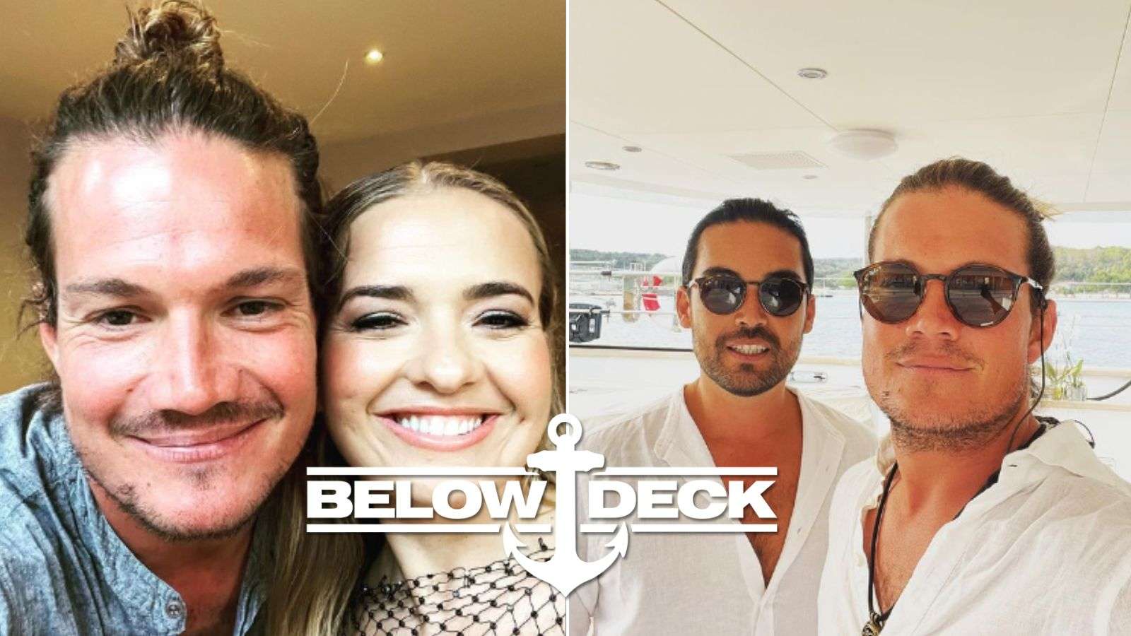 Gary, Daisy, and Colin from Below Deck Sailing Yacht