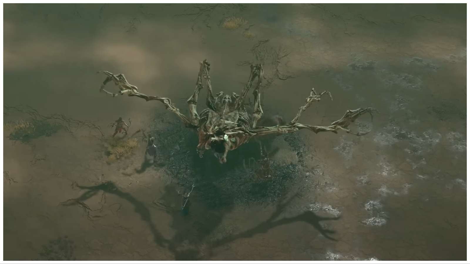 A screenshot from Diablo 4 trailer