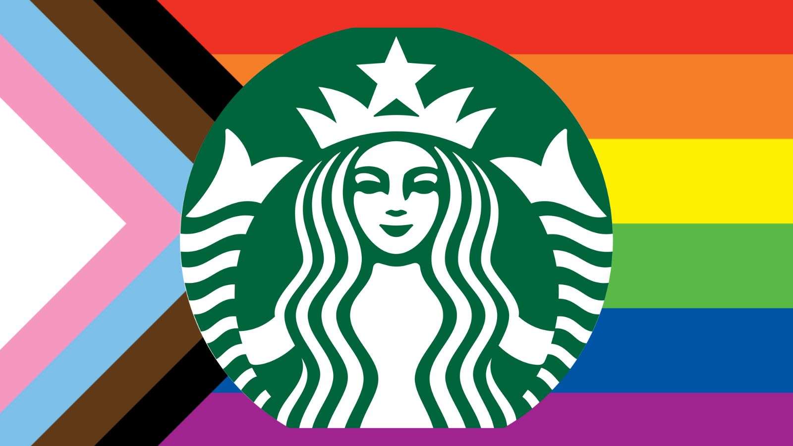 Starbucks Pride header