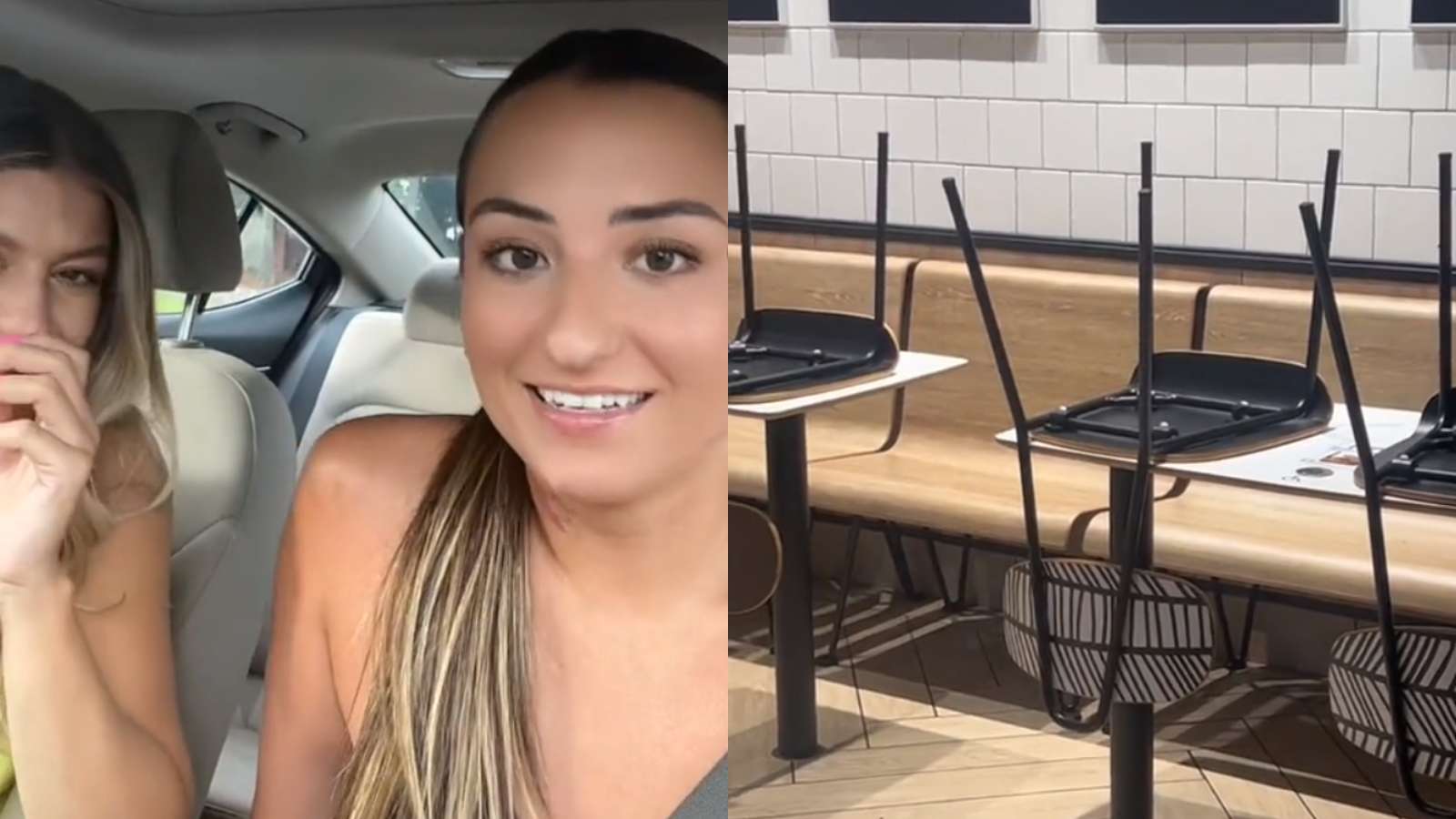 TikToker Stolen McDonalds Chairs