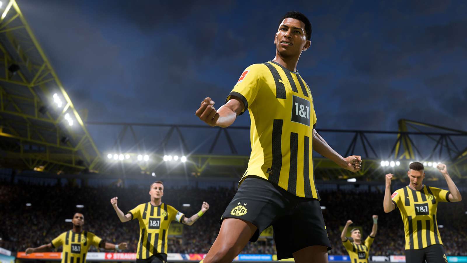 some players from Borussia Dortmund football team in FIFA 23