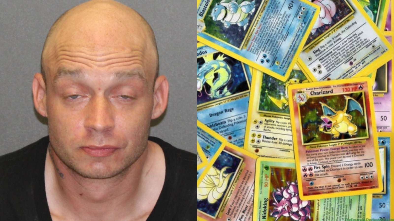 Jeremiah E. Burnette arrested thanks to pokemon cards