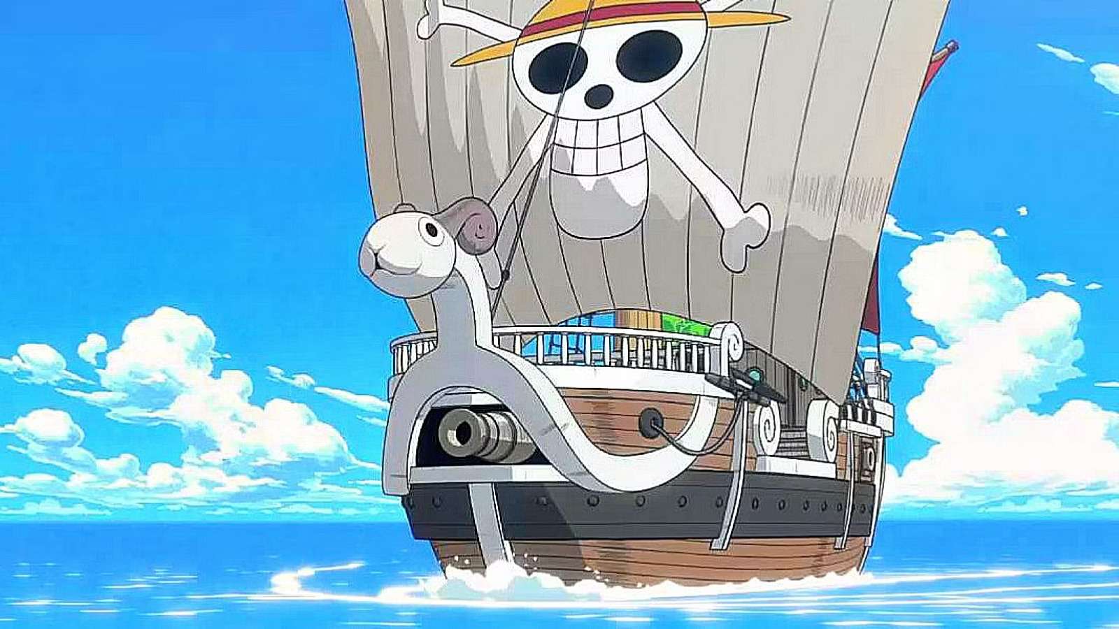 An image of Going Merry from One Piece