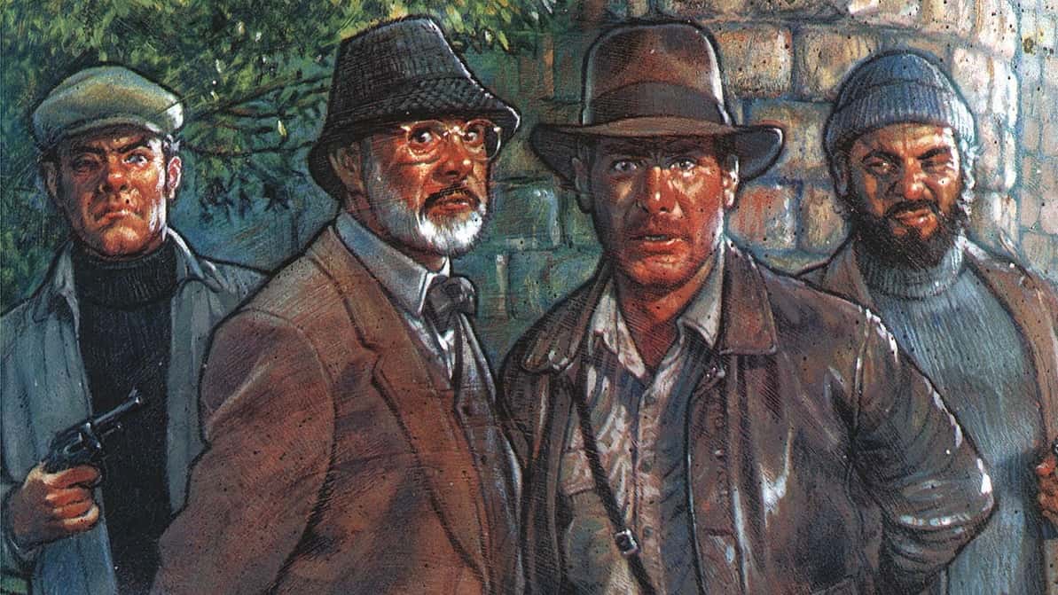 The cover of Indiana Jones and the Spear of Destiny.