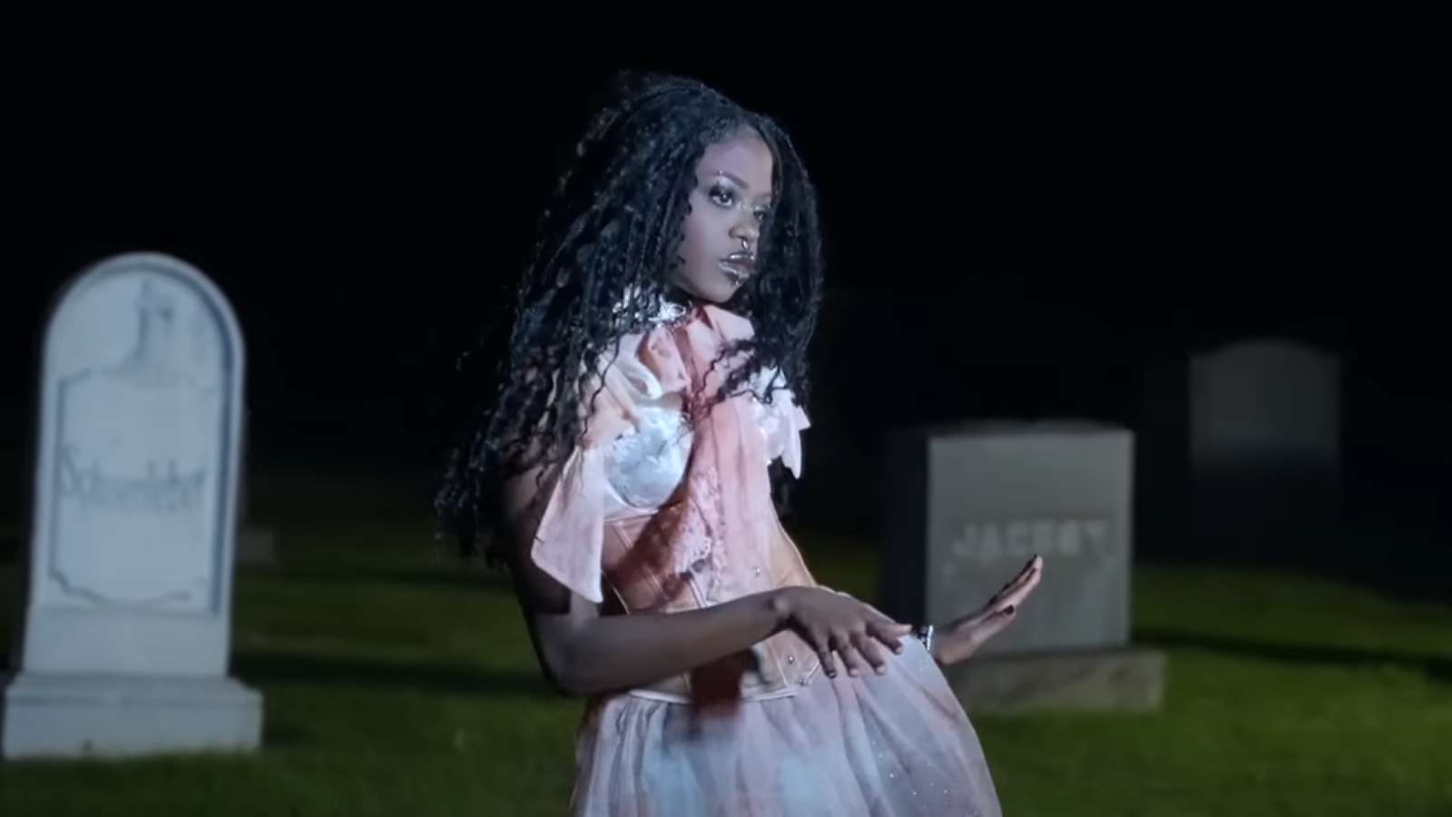 Upcoming artist Baby Storme responds to backlash over filming music video in a graveyard