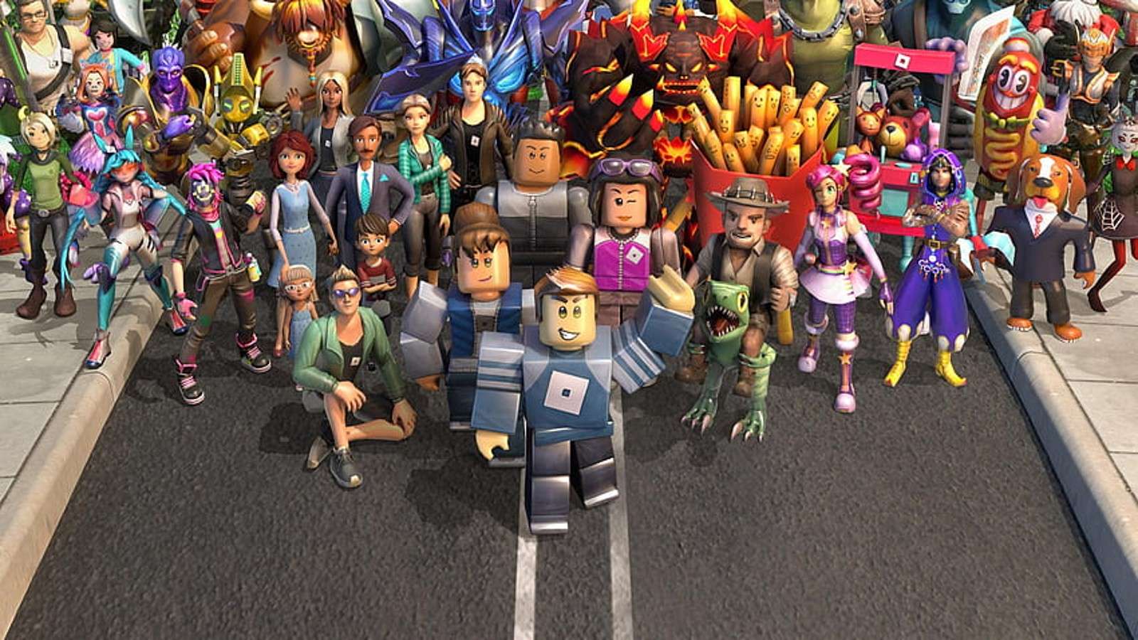 An image of Roblox avatars.