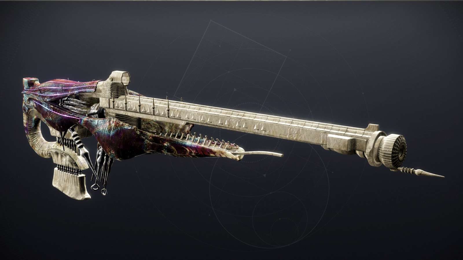 The Wicked Implement Exotic Scout Rifle from Destiny 2.