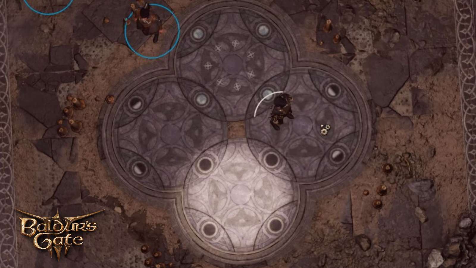 an image of the moon door puzzle in Baldur's Gate 3