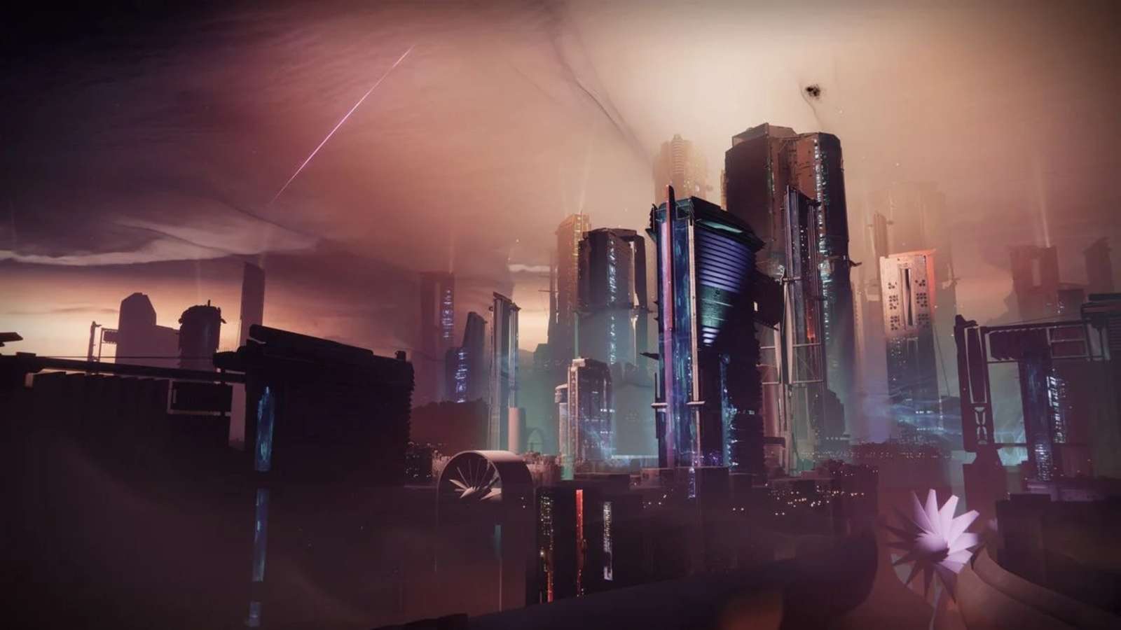 A screenshot of Neomuna in Destiny 2