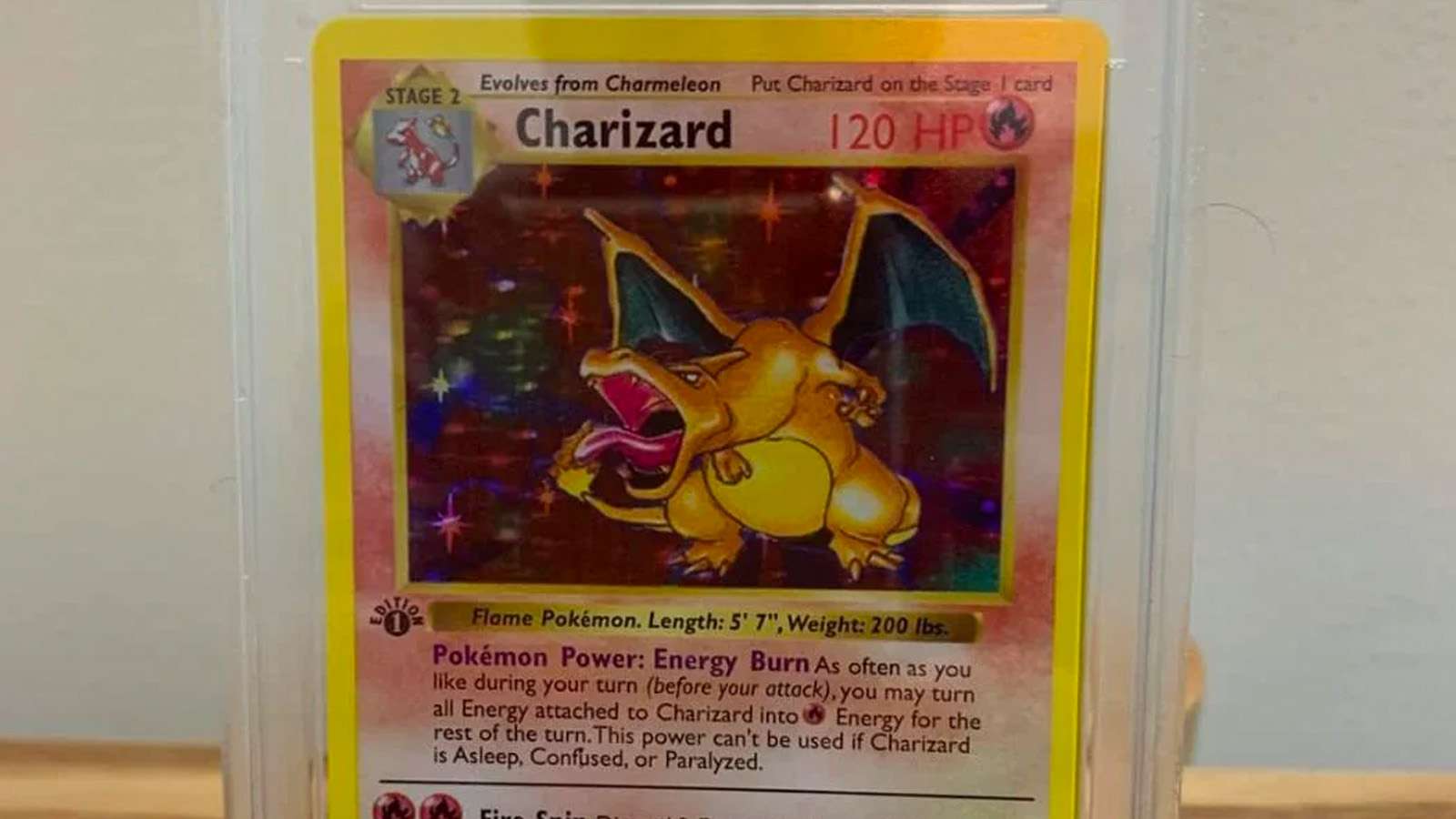 Pokemon TCG Fake Charizard