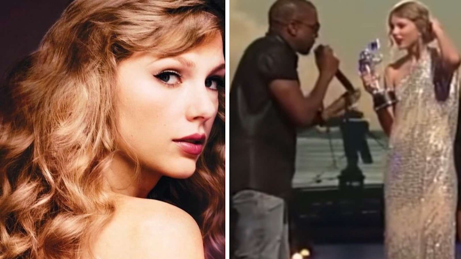 Taylor Swift laughs off feud with Kanye West while performing on her Eras Tour.