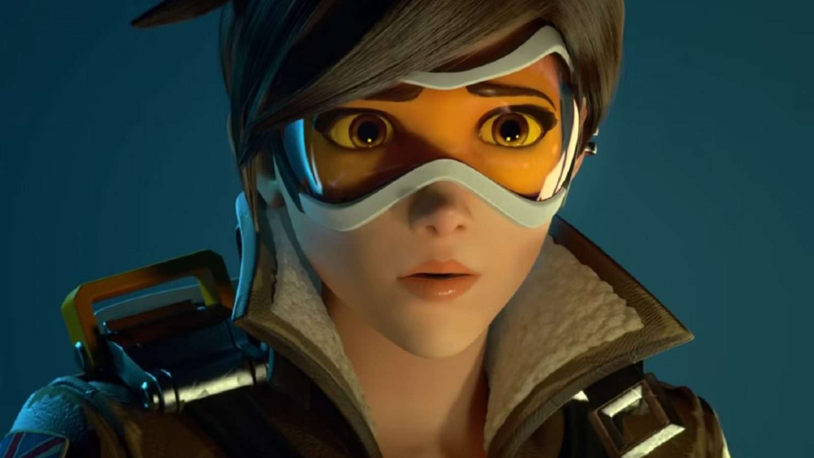 tracer looking surprised in overwatch 1