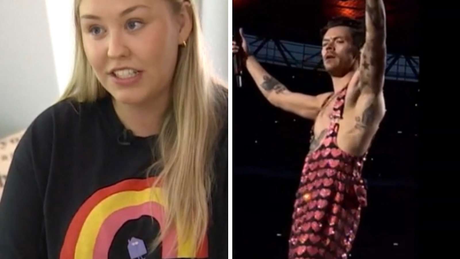 Nicole Myers attends a Harry Styles' concerts across the country before going completely deaf.