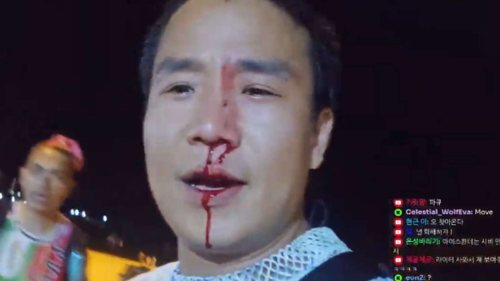 Kick streamer girit assaulted and bloodied during irl stream