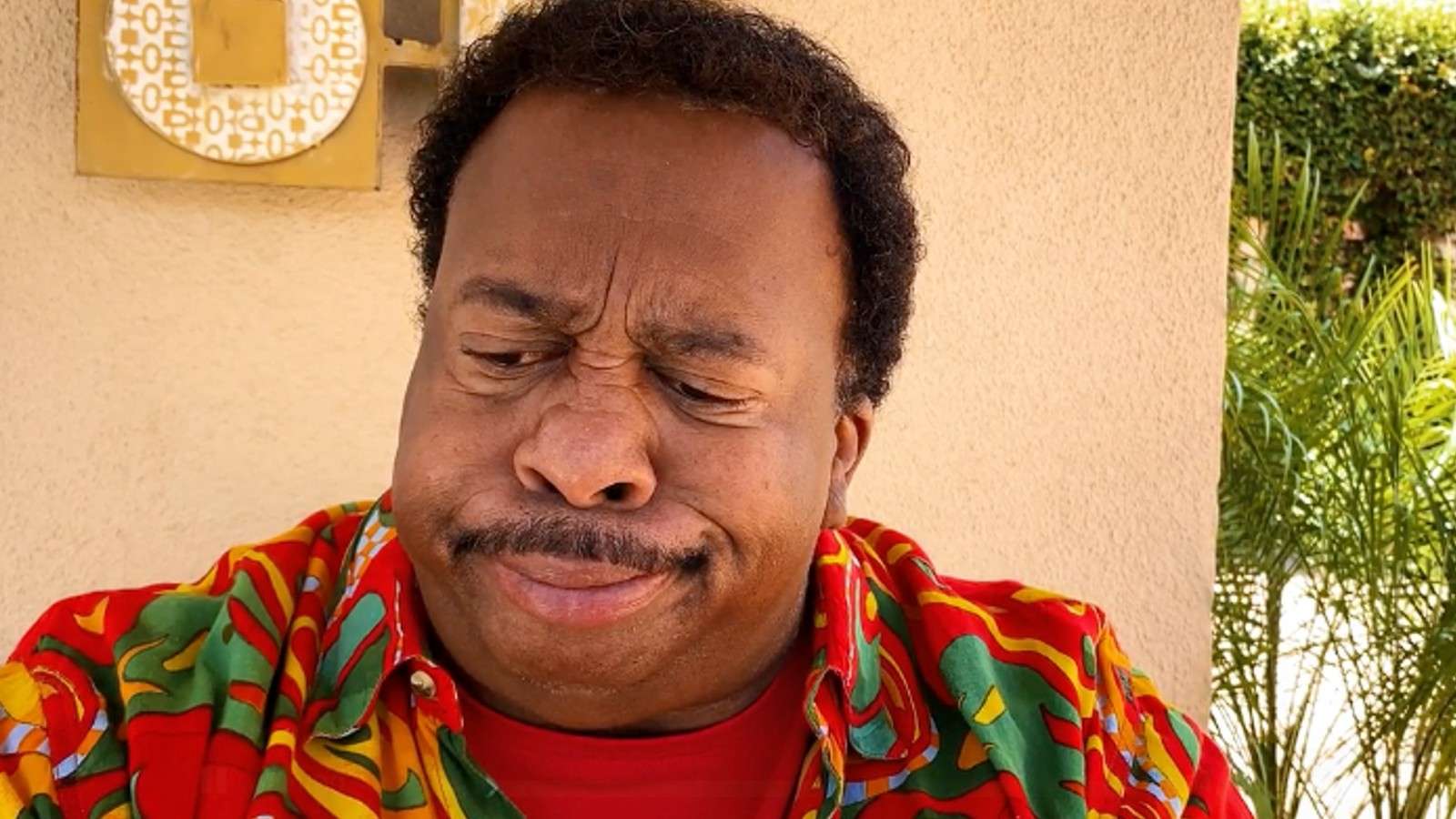 Leslie David Baker in a video for his Uncle Stan The Office spinoff