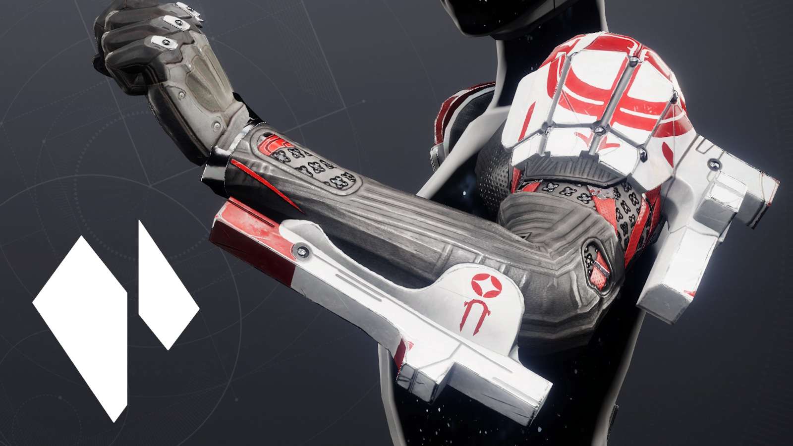 Renewal Grasps Exotic armor from Destiny 2 with Stasis symbol.