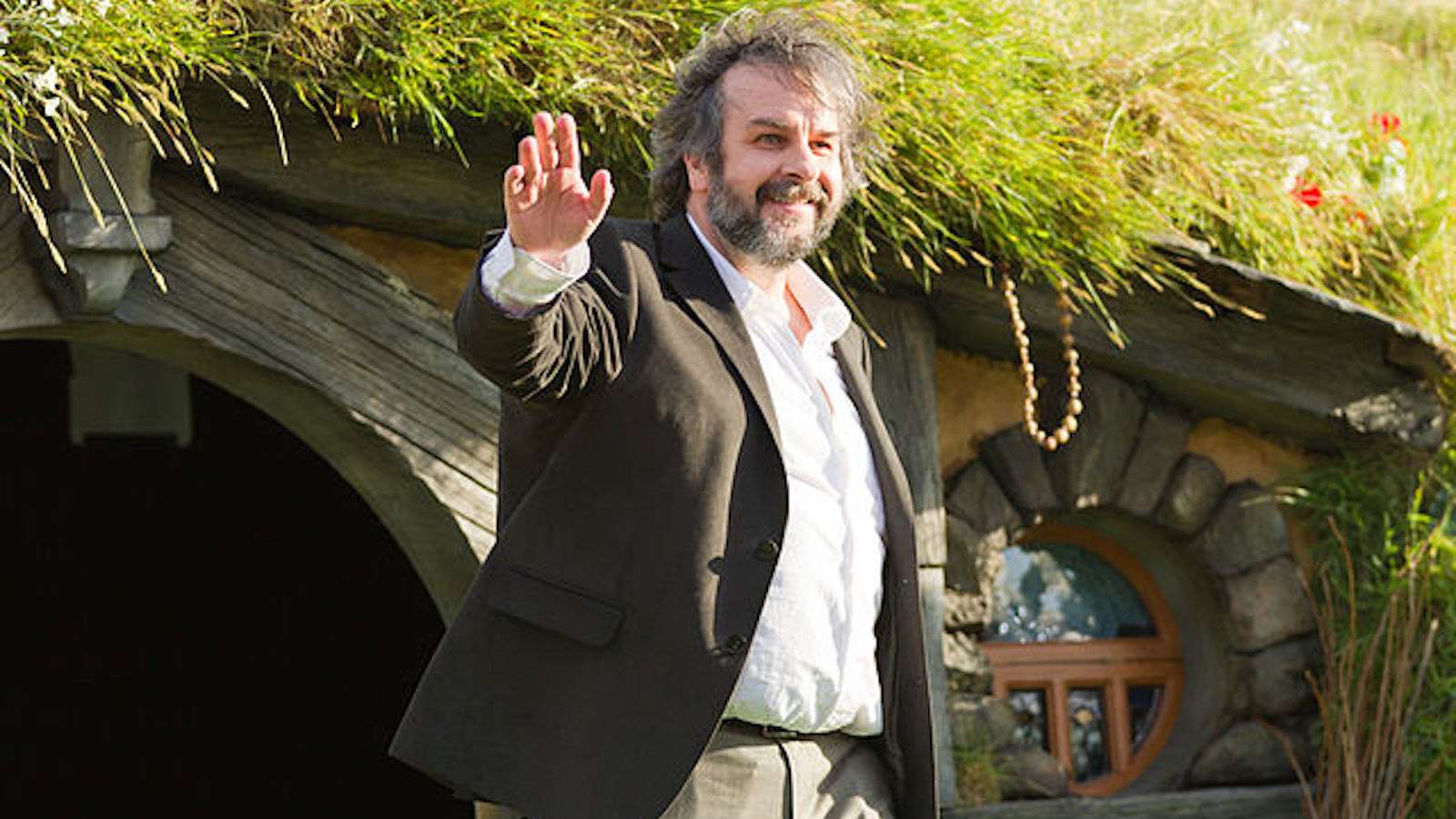 Peter Jackson at the world premiere of The Hobbit