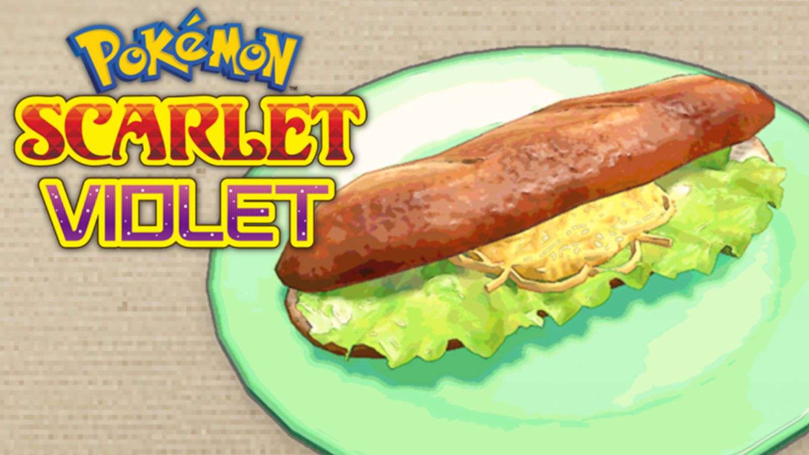 pokemon scarlet and violet noodle sandwich