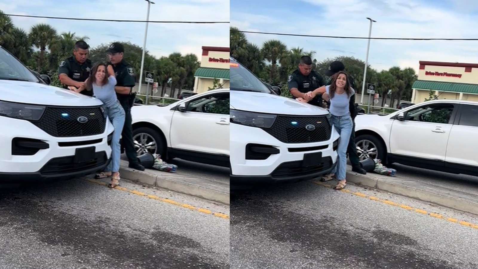 TikTok shows the moment woman is arrested after giving $20 to a flower vendor
