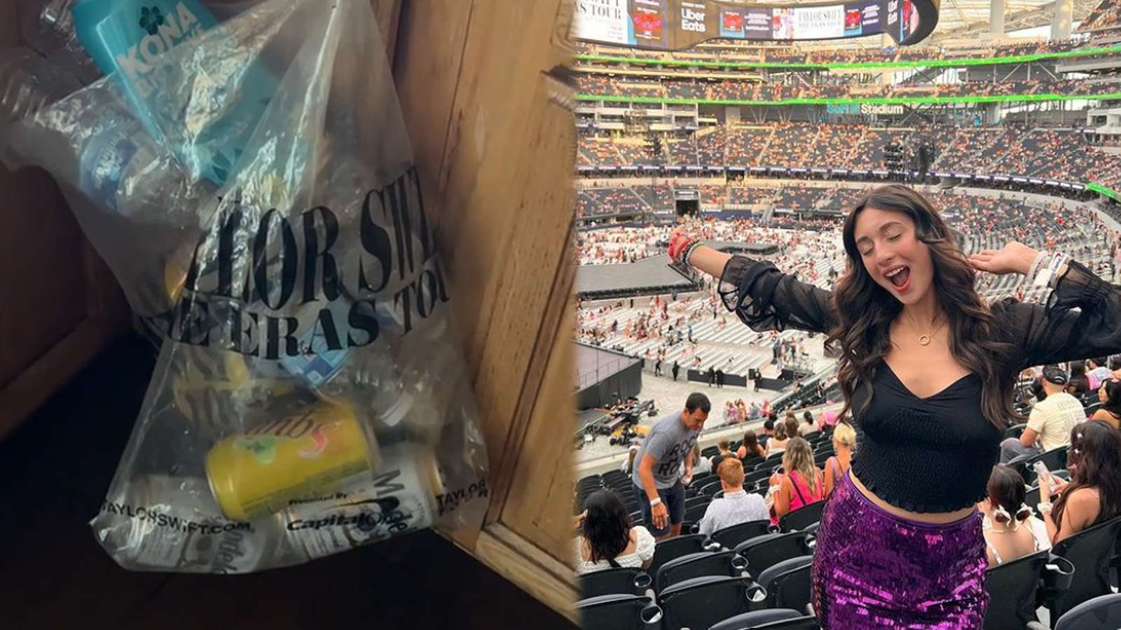 Swiftie’s plan to preserve Eras Tour bag sabotaged by family repurposing it as a bin