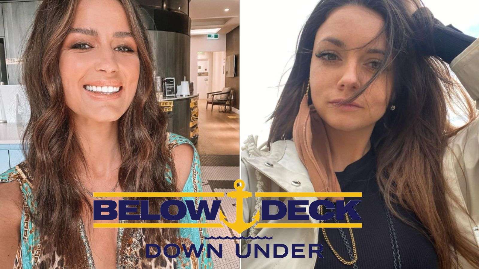 Aesha and Laura from Below Deck Down Under