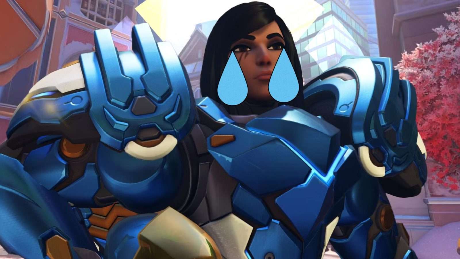 pharah crying in overwatch 2