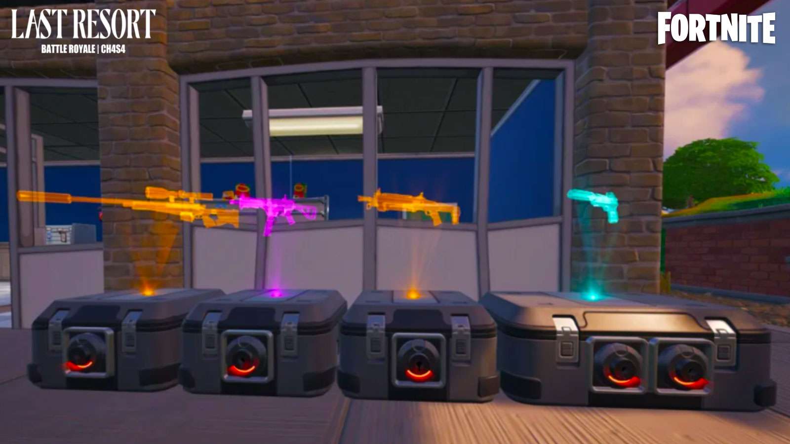 Fortnite Chapter 4 Season 4 Holo Chests and Safes